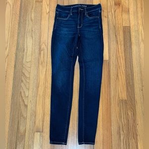 American Eagle Jeggings Dark Wash Super Stretch New without tags